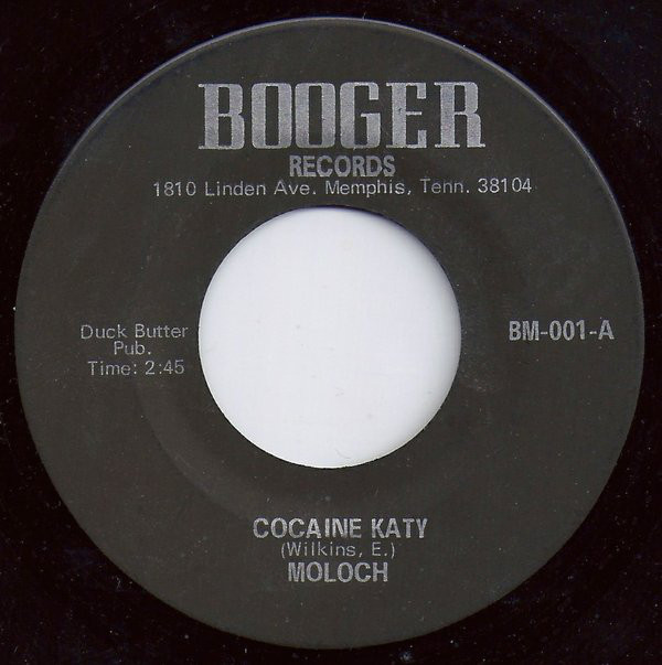 1972 Moloch Cocaine Katy single